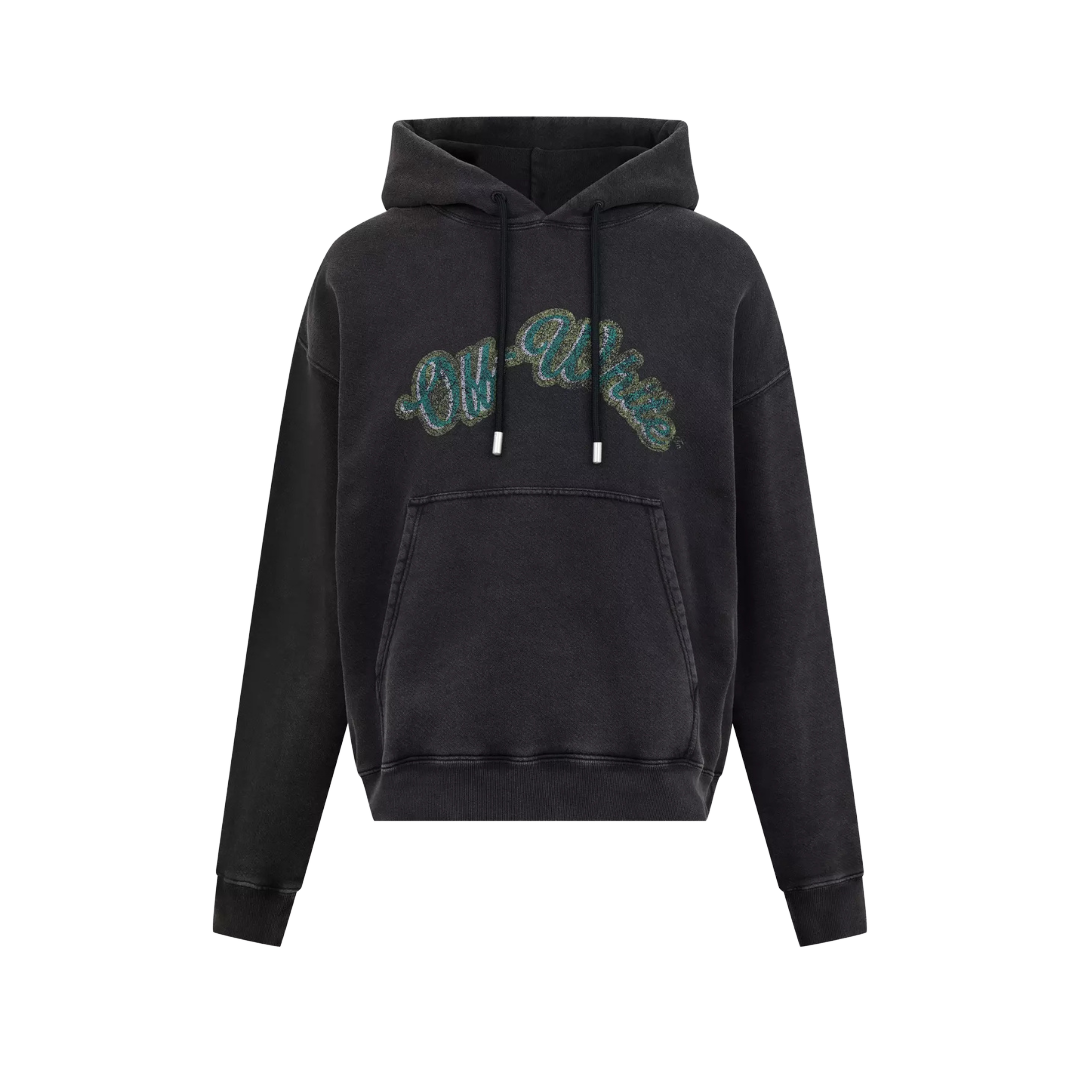 Off-White Bacchus Printed Hoodie Black