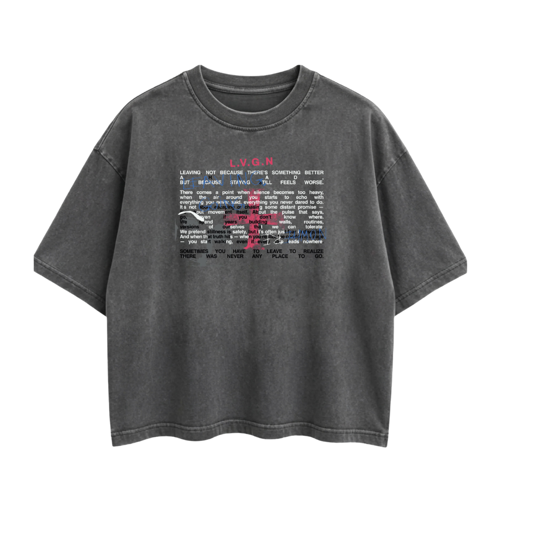 LVGN - Scripture Tee Grey