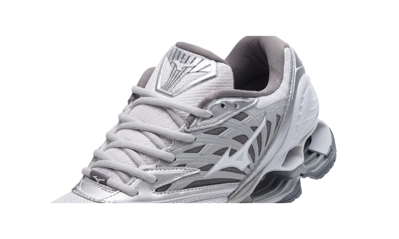 Mizuno Wave Prophecy LS Light Grey Silver White