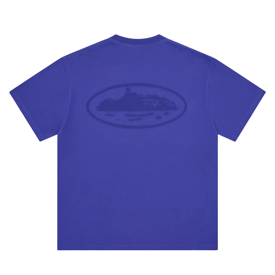 Corteiz Og Island Knockout Tee Indigo Blue