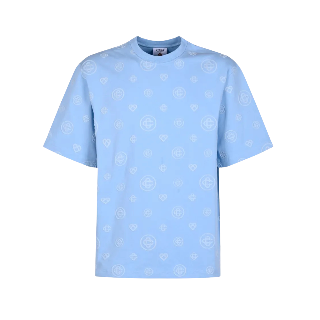 Casablanca - Monograma Baby Blue T-Shirt