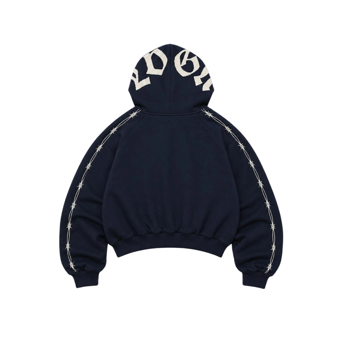 LVGN - Tape Zip Hoodie