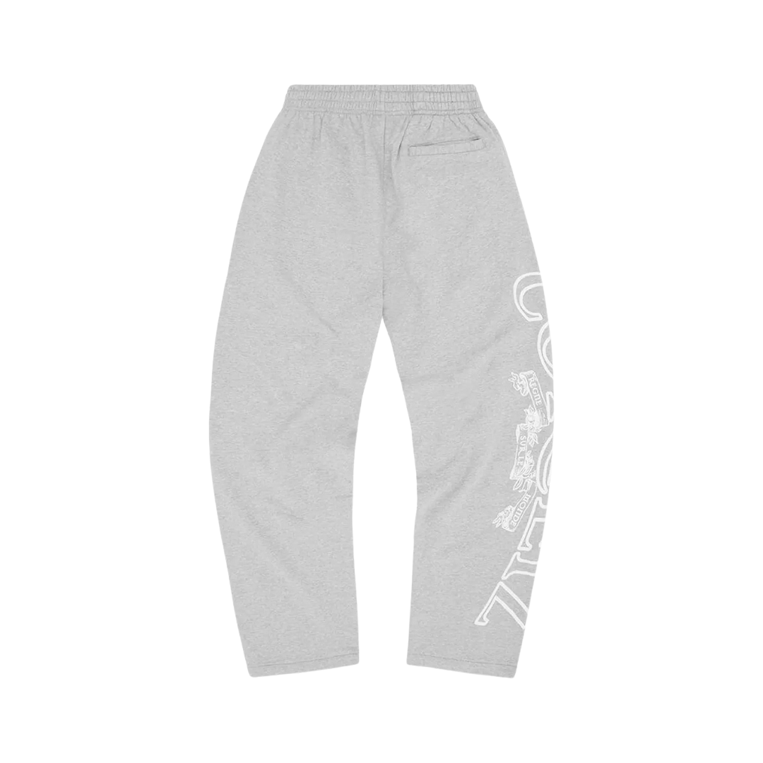 Corteiz Superior Royale Open Hem Pant Heather Grey