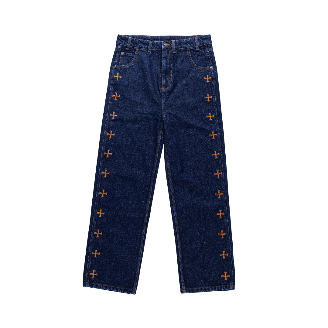 LVGN - Raw Fade Cross Denim