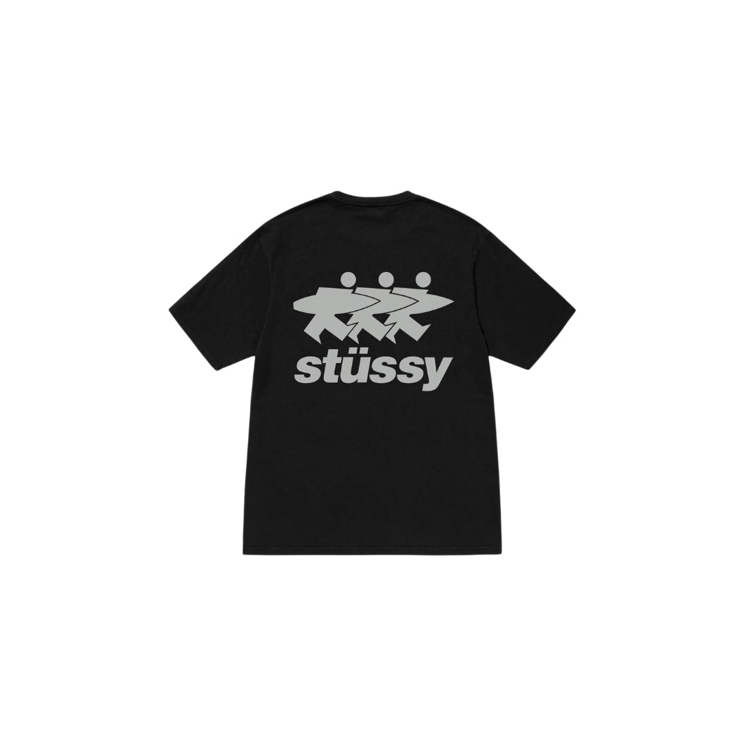 Stussy - Surfwalk Tee Pigment Dyed Black