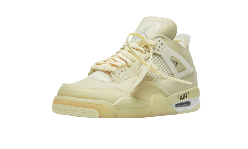 Jordan 4 Retro Off White Sail W