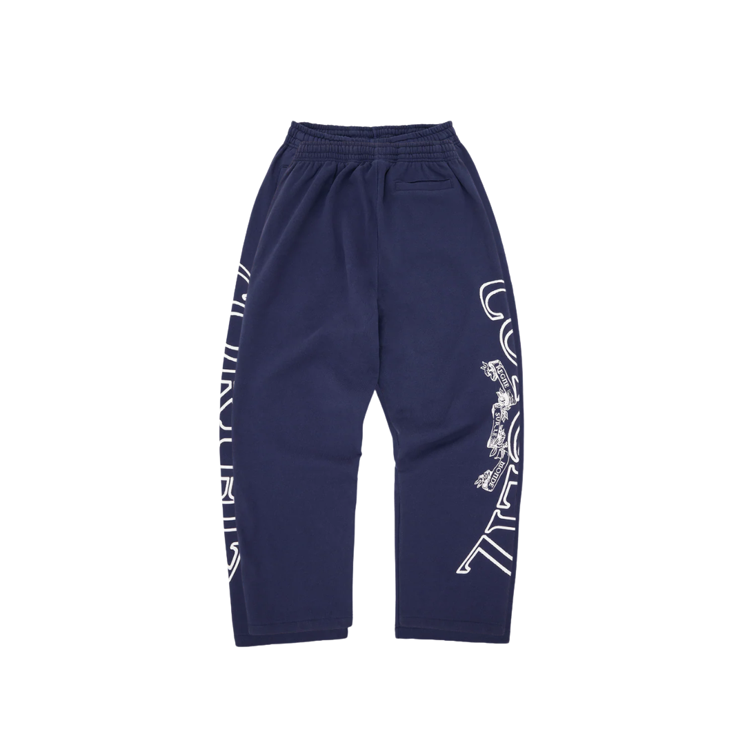 Corteiz Superior Royale Open Hem Pant Navy