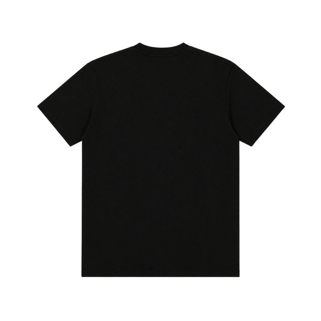 Corteiz Reflective Alcatraz Tee Triple Black