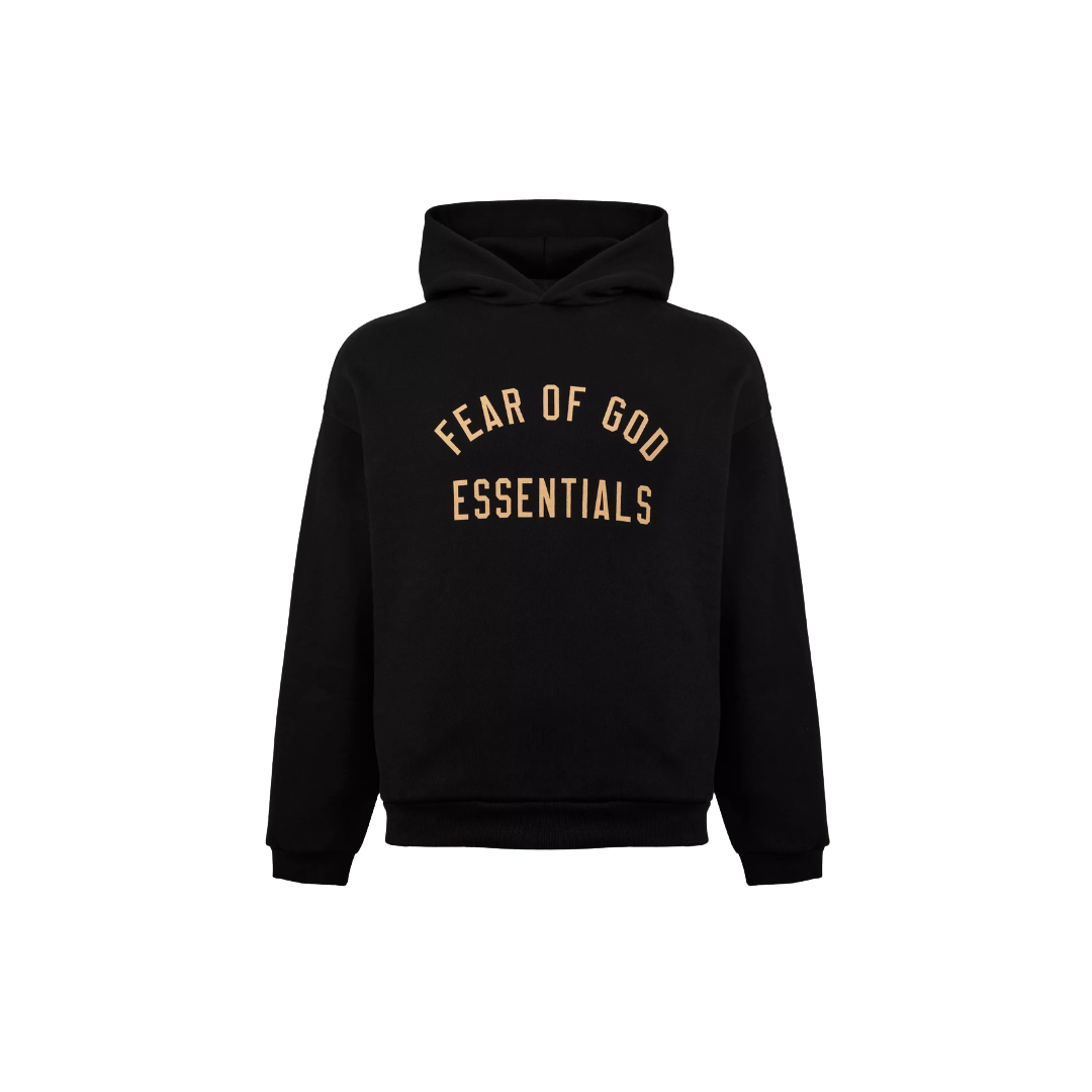 Fear of God Essentials Fleece II Hoodie 'Black'
