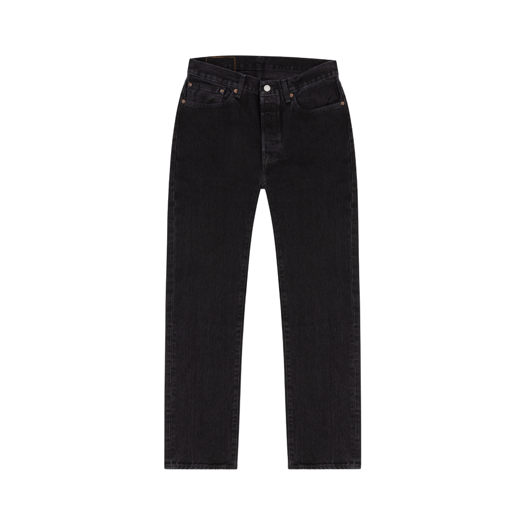 Denim Tears Levi's 501 Metallic Script Hoodie Black