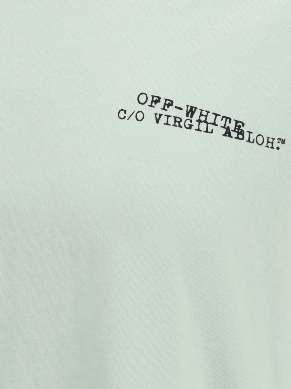 Off White - Arrow Skate Green T-Shirt