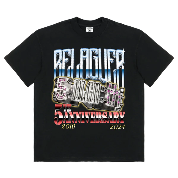 BELAGUER 5TH ANNIVERSARY T-SHIRT