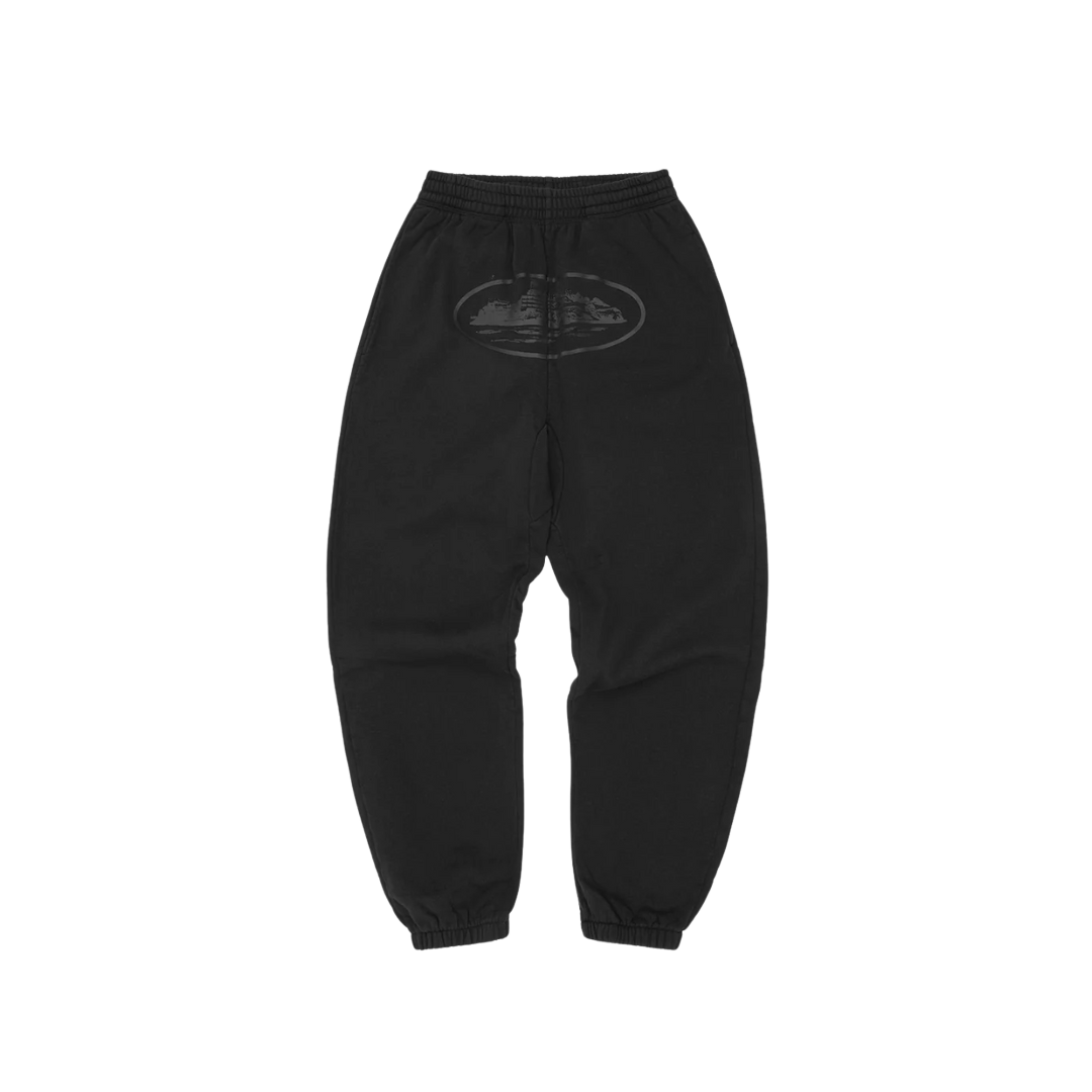 Corteiz Alcatraz Sweatpant Triple Black
