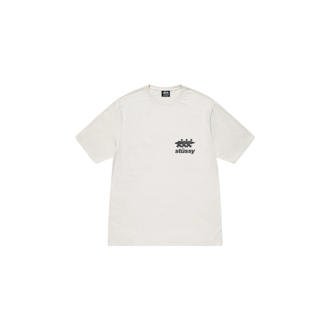 Stussy - Surfwalk Tee Pigment Dyed White