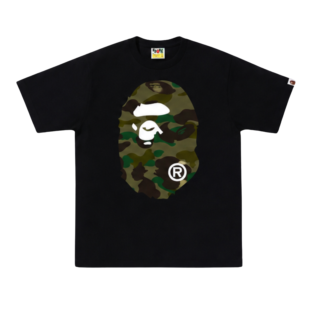 Bape Big Ape Head Shirt Black/Green