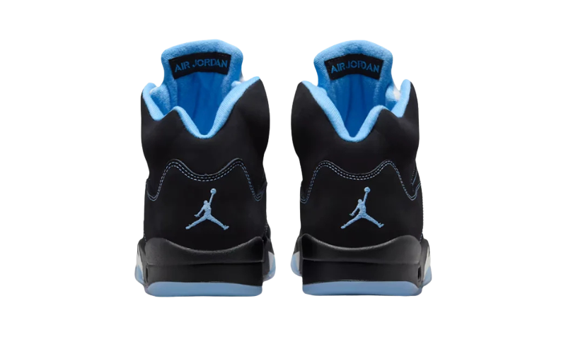 Air Jordan 5 Black University Blue