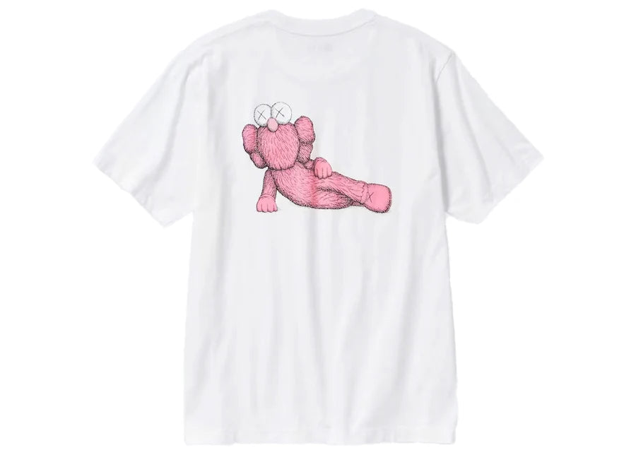 KAWS x Uniqlo T-Shirt Pink Graphic