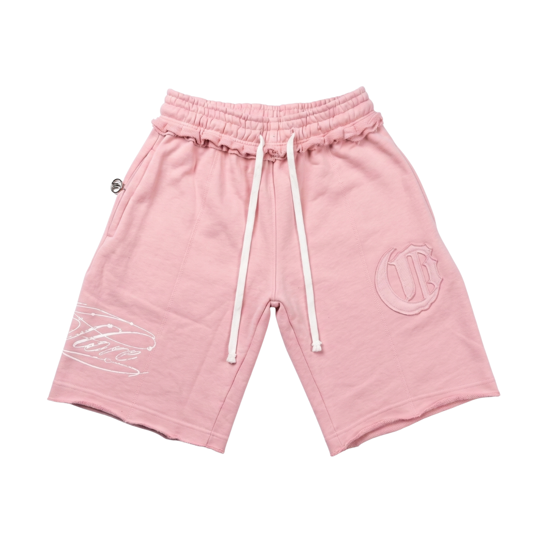 Ci Concept – Classic Letters Sweatshorts Pink