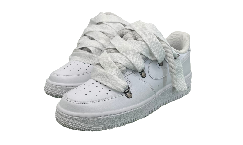 Air Force 1 Rope Laces Lanvin White