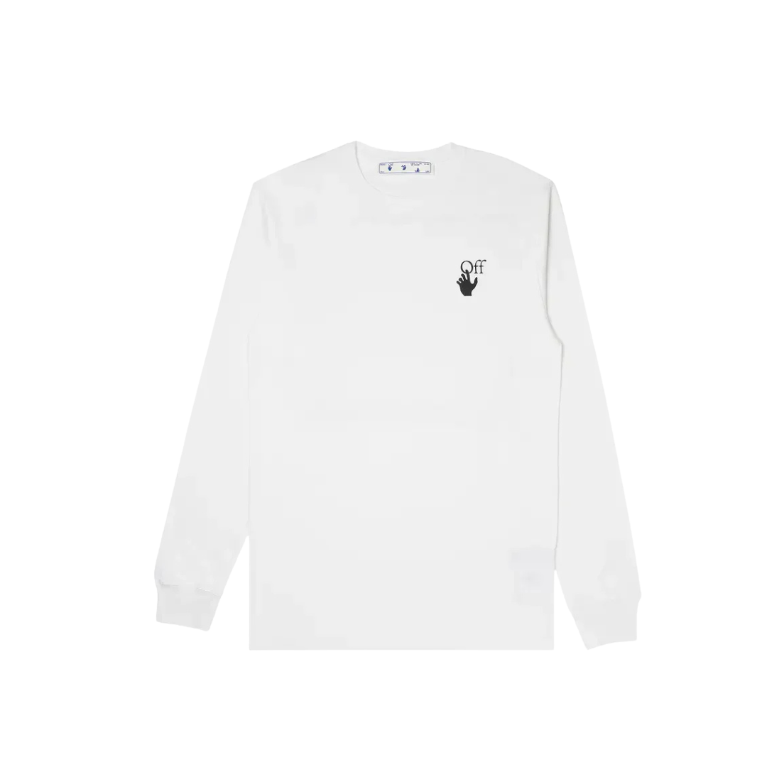 Off-White Caravaggio Lute Long-Sleeve Tee `White/Multicolor´