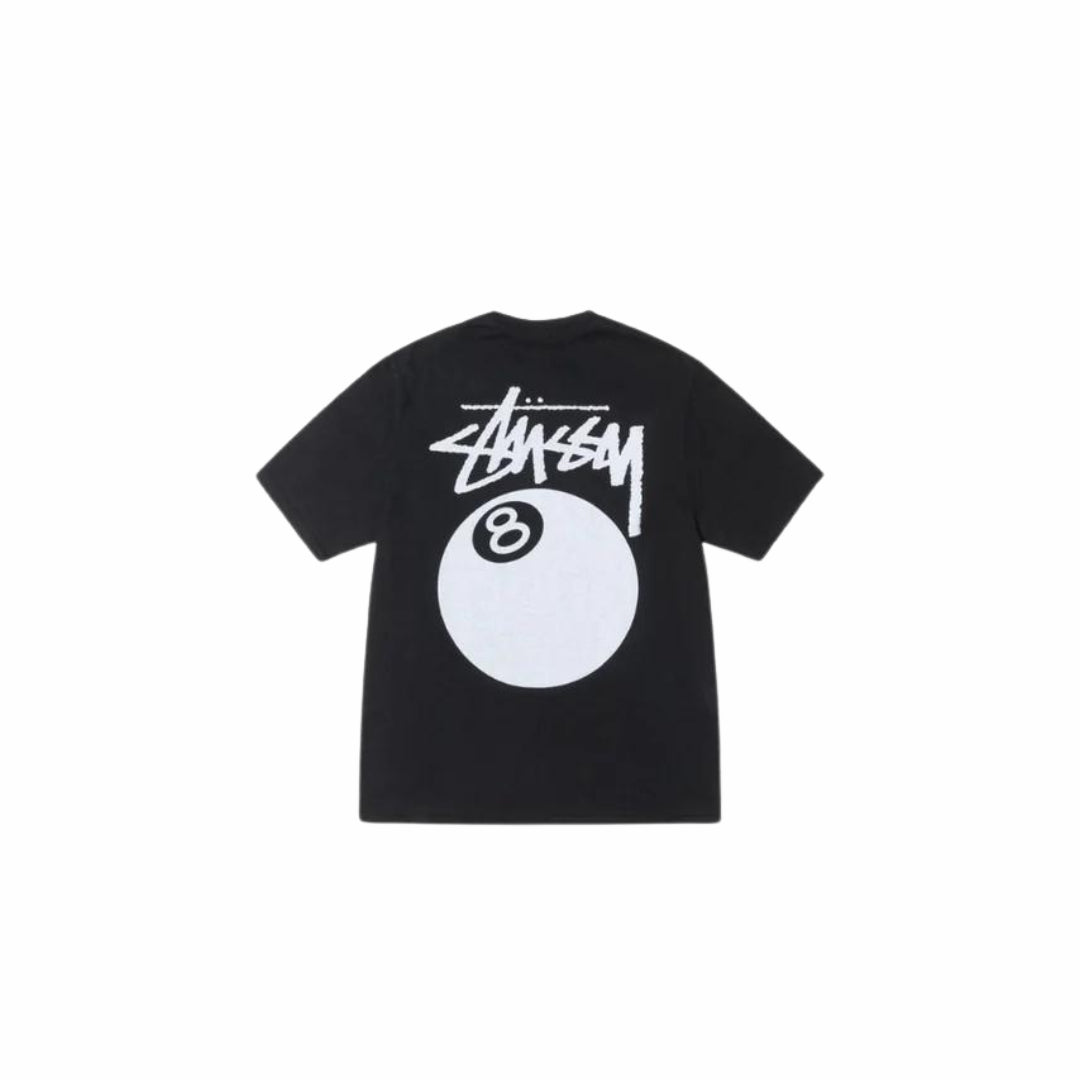 Stussy - 8 Ball Tee Pigment Dyed Black