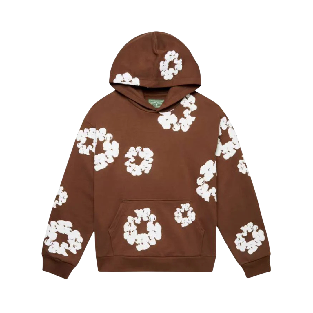 Denim Tears The Cotton Wreath Brown Sweatshirt