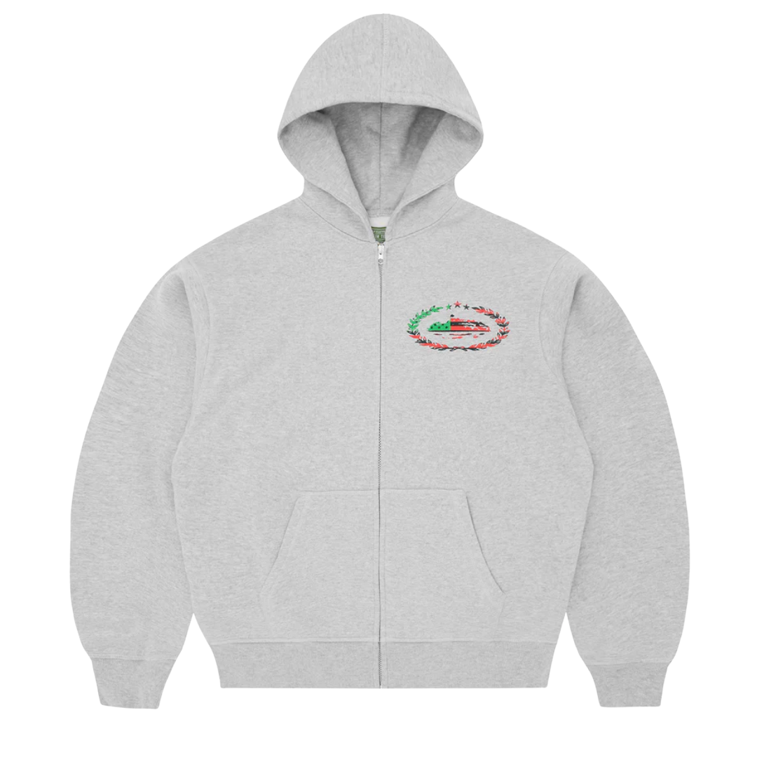 Corteiz x Denim Tears Cortears Royale Zip Hoodie