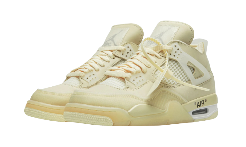 Jordan 4 Retro Off White Sail W