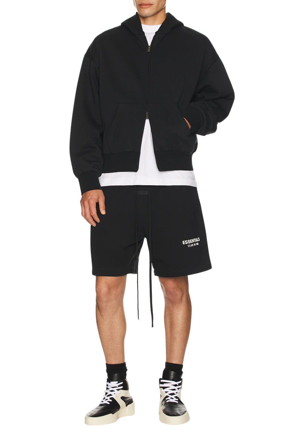 Fear of God Essentials Soccer Fleece Jet Black
