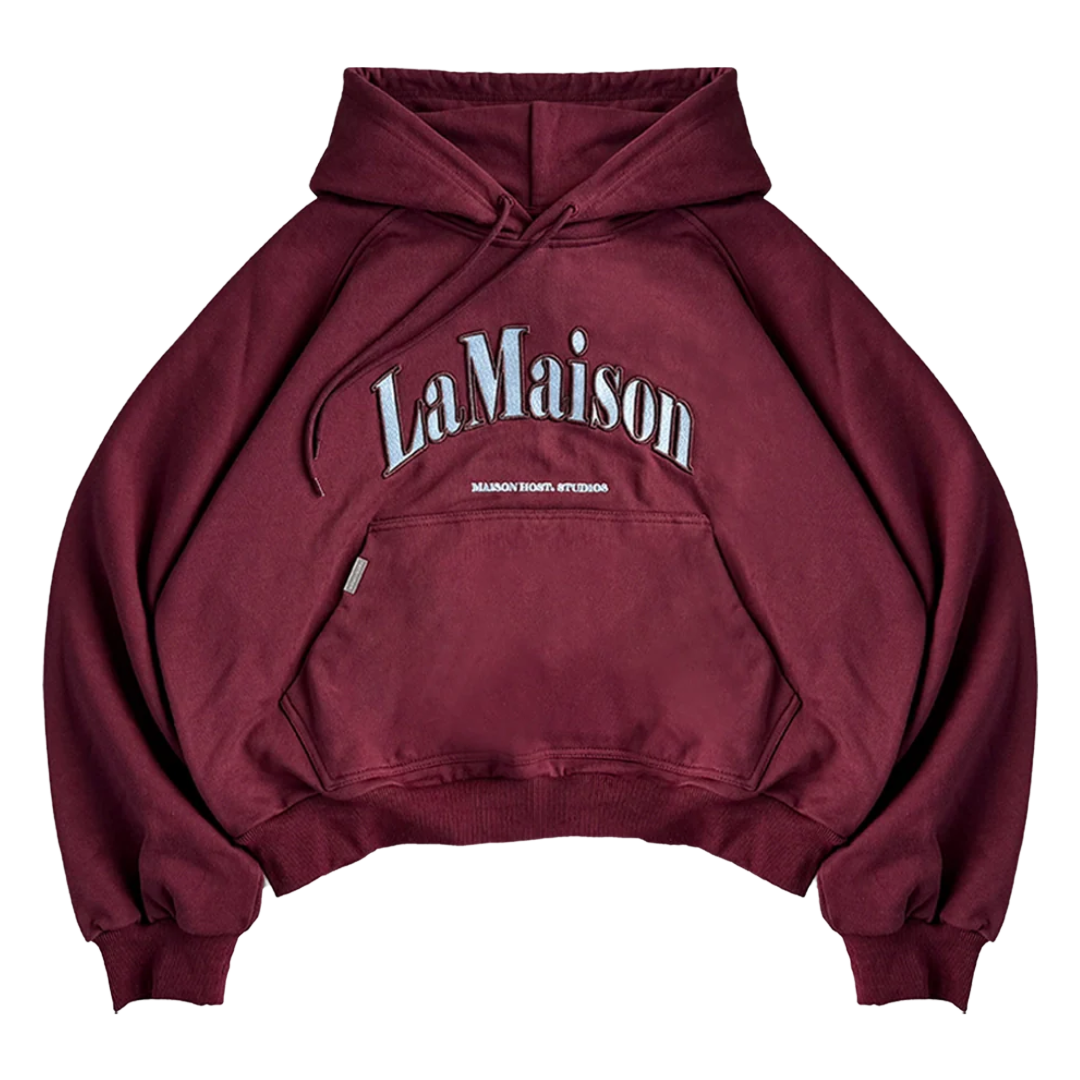 Host - Lamaison Burgundy Hoodie 2.0