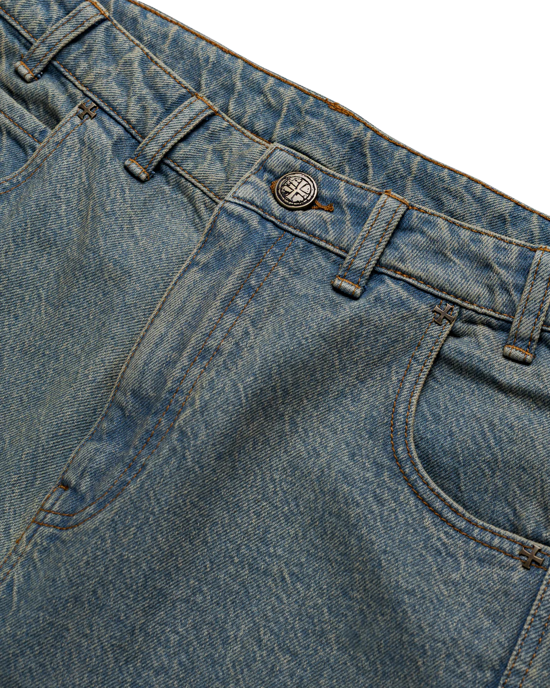 LVGN - Double Knee Washed Jeans