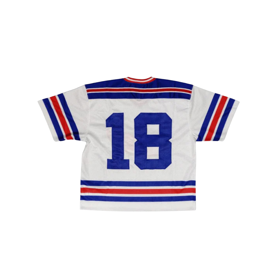 Corteiz Alcatraz Wings Hockey Jersey White