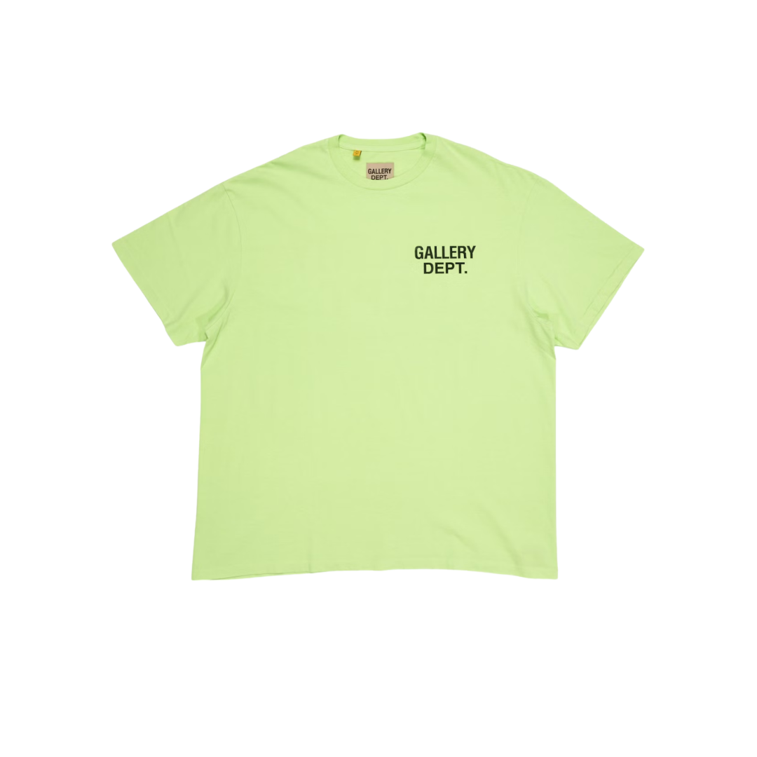 Gallery Dept. Souvenir T-Shirt Lime Green