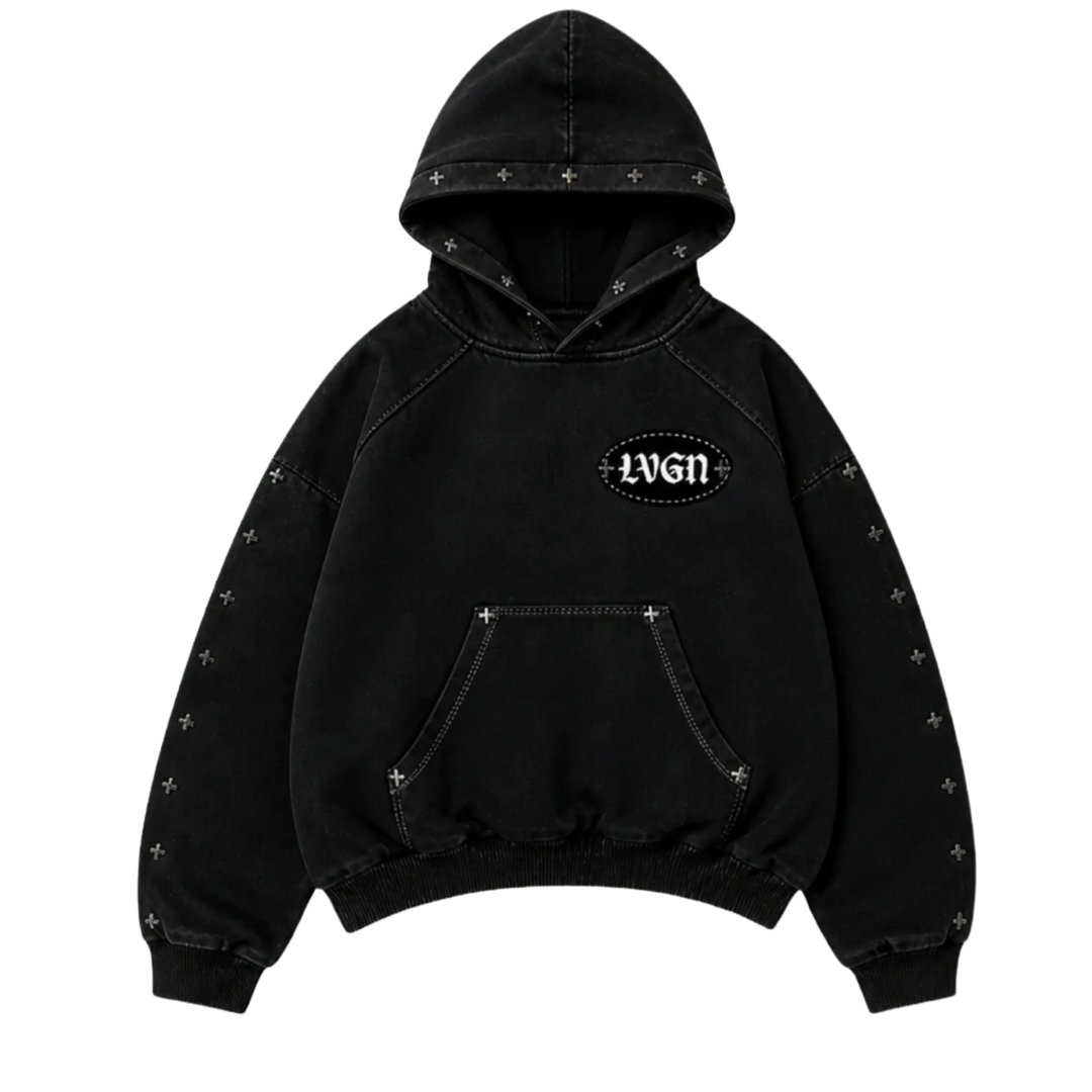 LVGN - Black Fade Hoodie