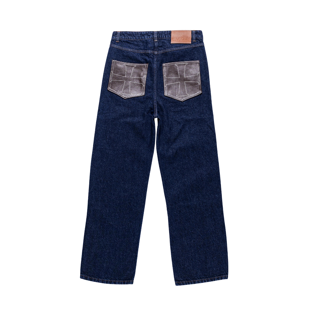 LVGN - Raw Fade Cross Denim