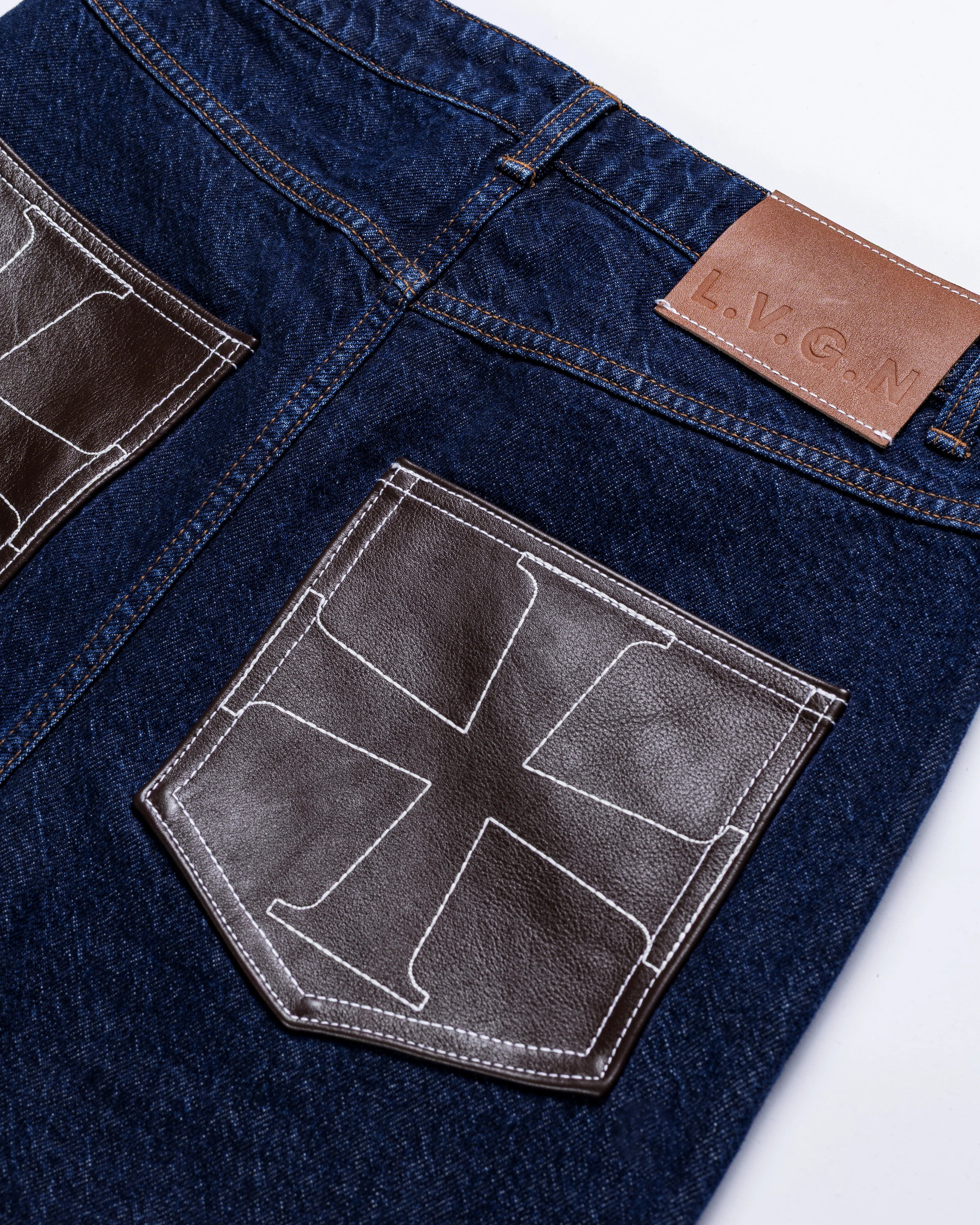 LVGN - Raw Fade Cross Denim