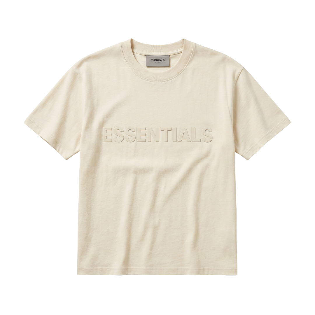 Essentials Short-Sleeve Tee Eggshell