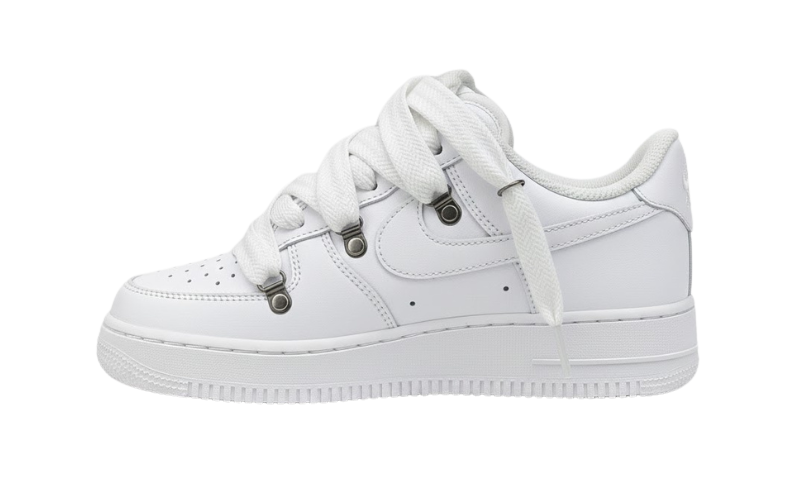 Air Force 1 Rope Laces Lanvin White