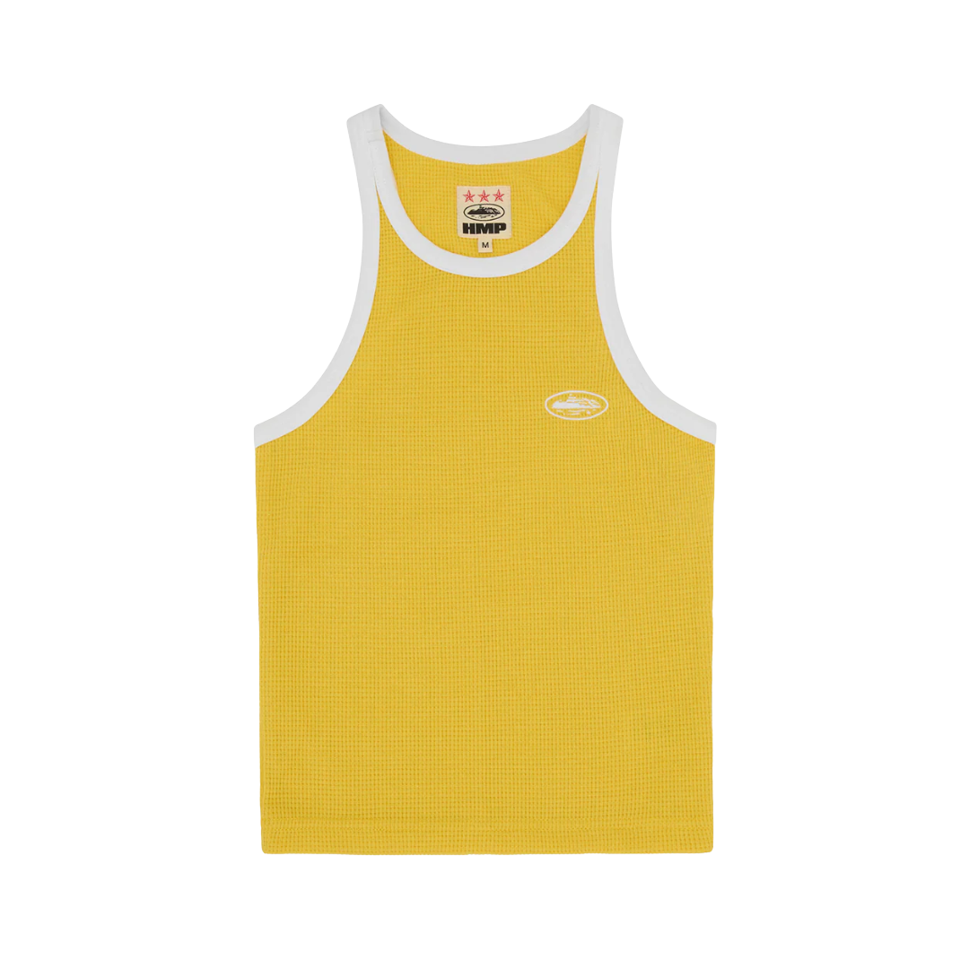 Corteiz Women's Classic Tank Top Yellow/White