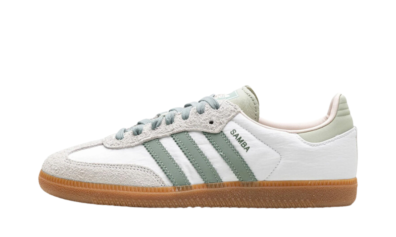 adidas Samba OG Silver Green Putty Mauve Womens