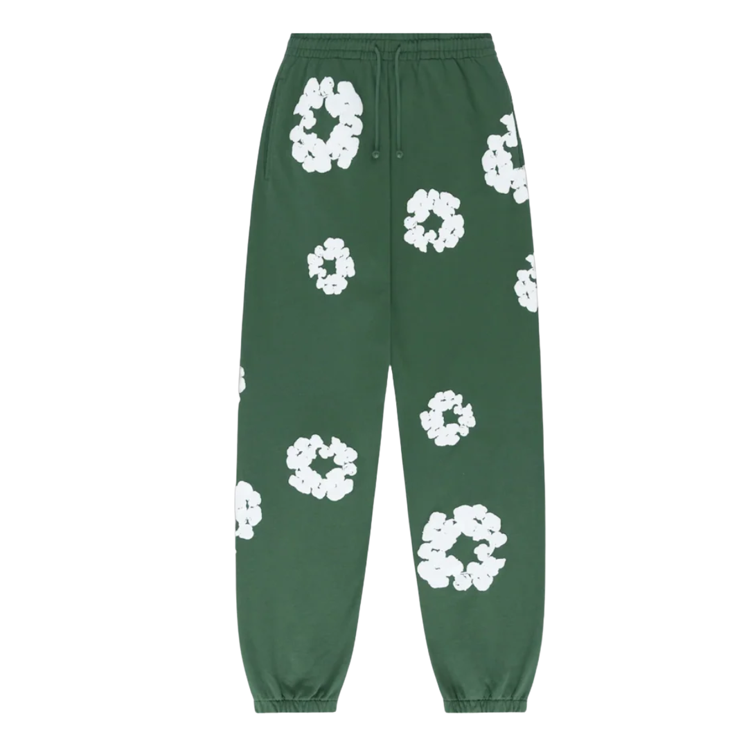 Denim Tears The Cotton Wreath Sweatpants Green