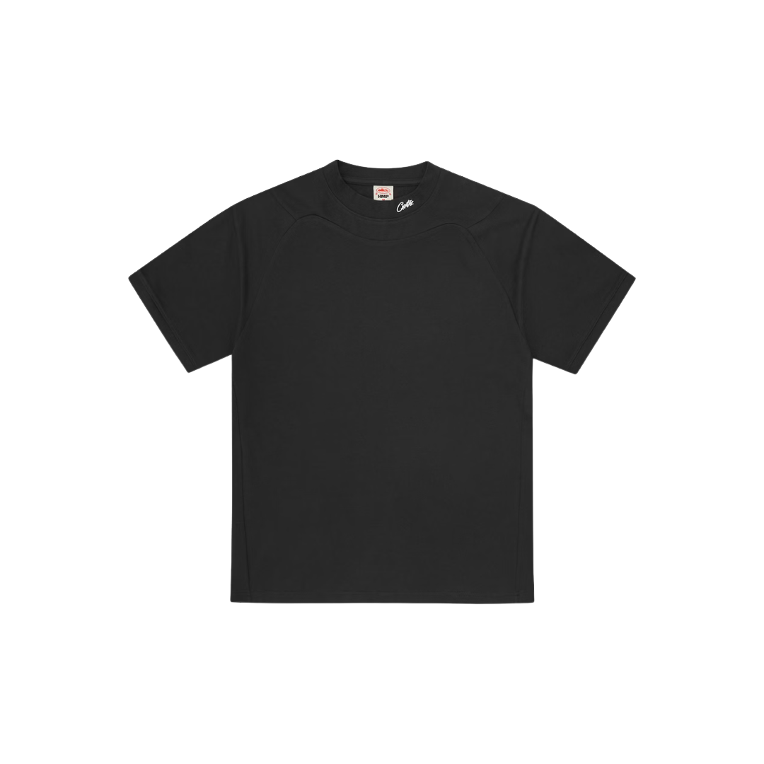 Corteiz HMP Panel Mock Tee Black