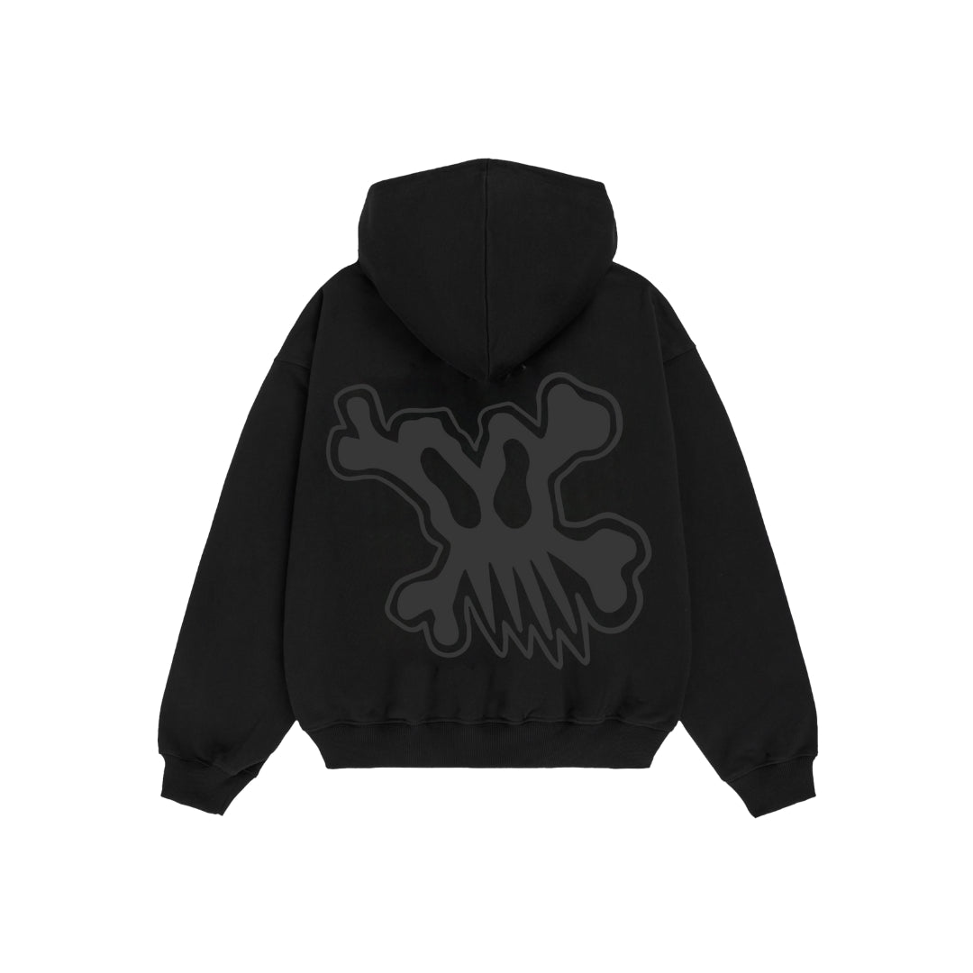 6ixt4our - Skull Shadow Zipper