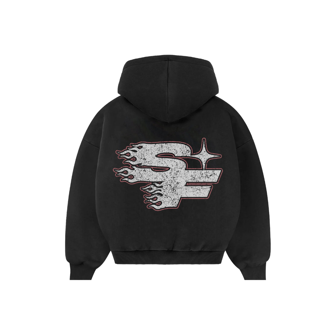 6ixt4our - SF Faded - Red Hoodie