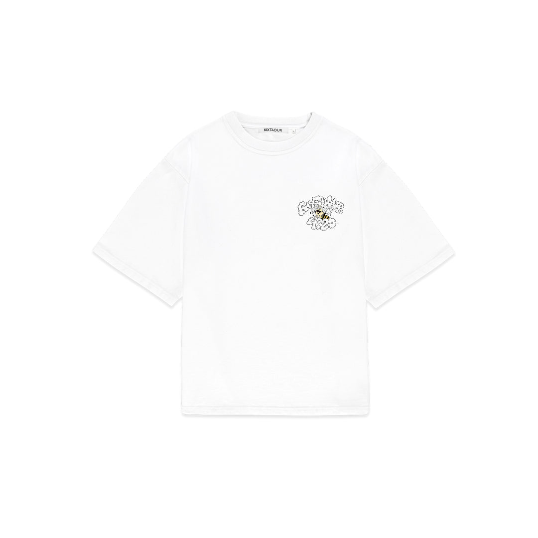 6ixt4our - Bee Happy White