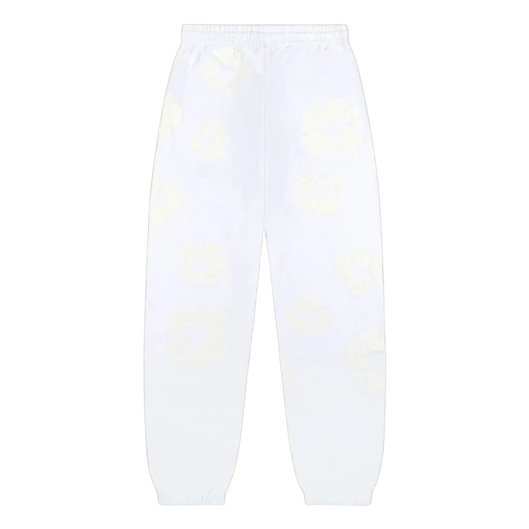 Denim Tears Mono Cotton Wreath Sweatpants White