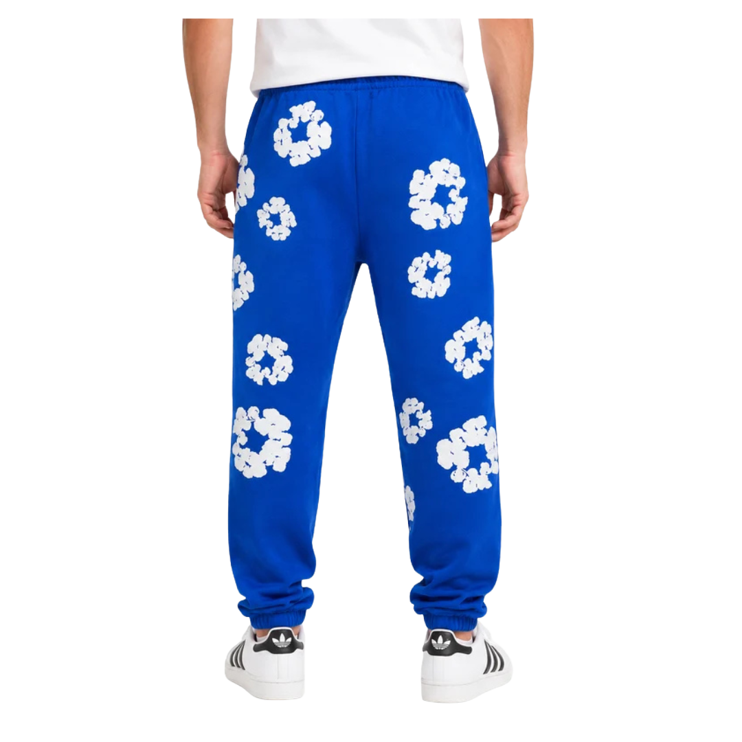 Denim Tears The Cotton Wreath Sweatpants Blue