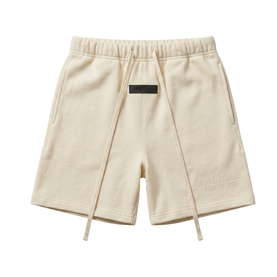 Fear of God Essentials Sweatshort Eggshell