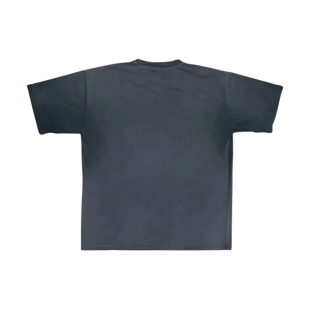 Travis Scott x FC Barcelona Washed Spray Logo Tee Black
