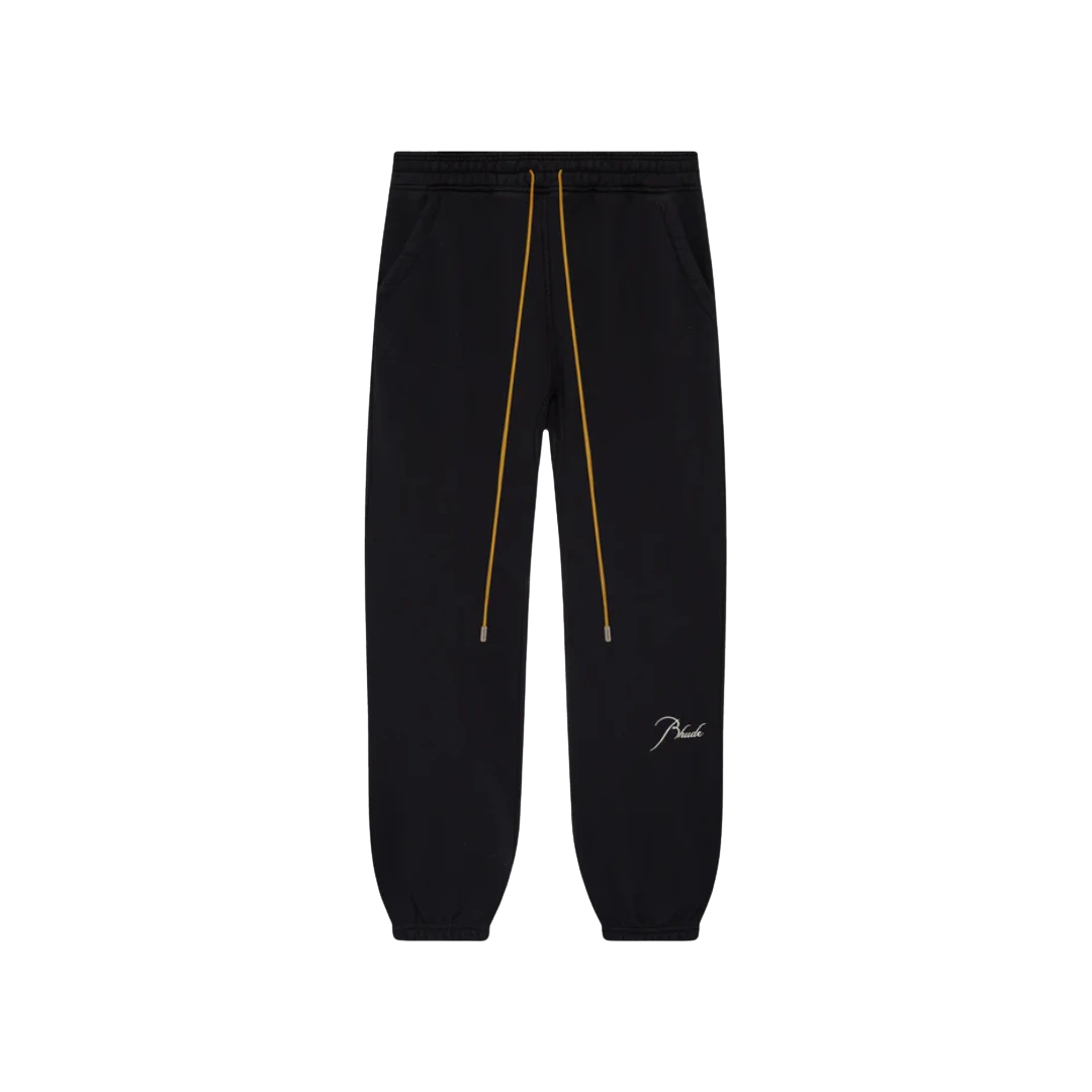 Rhude - Classique Cuffed Sweatpant Black